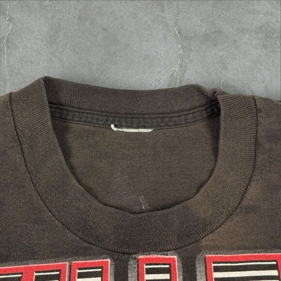 VTG 1997 Faded Knoxville World of Outlaws Sprint Car Racing Double Sided AOP  XL - Picture 7 of 8